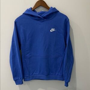 Nike Boys Royal Blue Pullover Hoodie